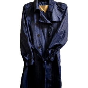Coach 83566 Women's Heritage Straight Featherweight Trench Coat Windbreaker XL